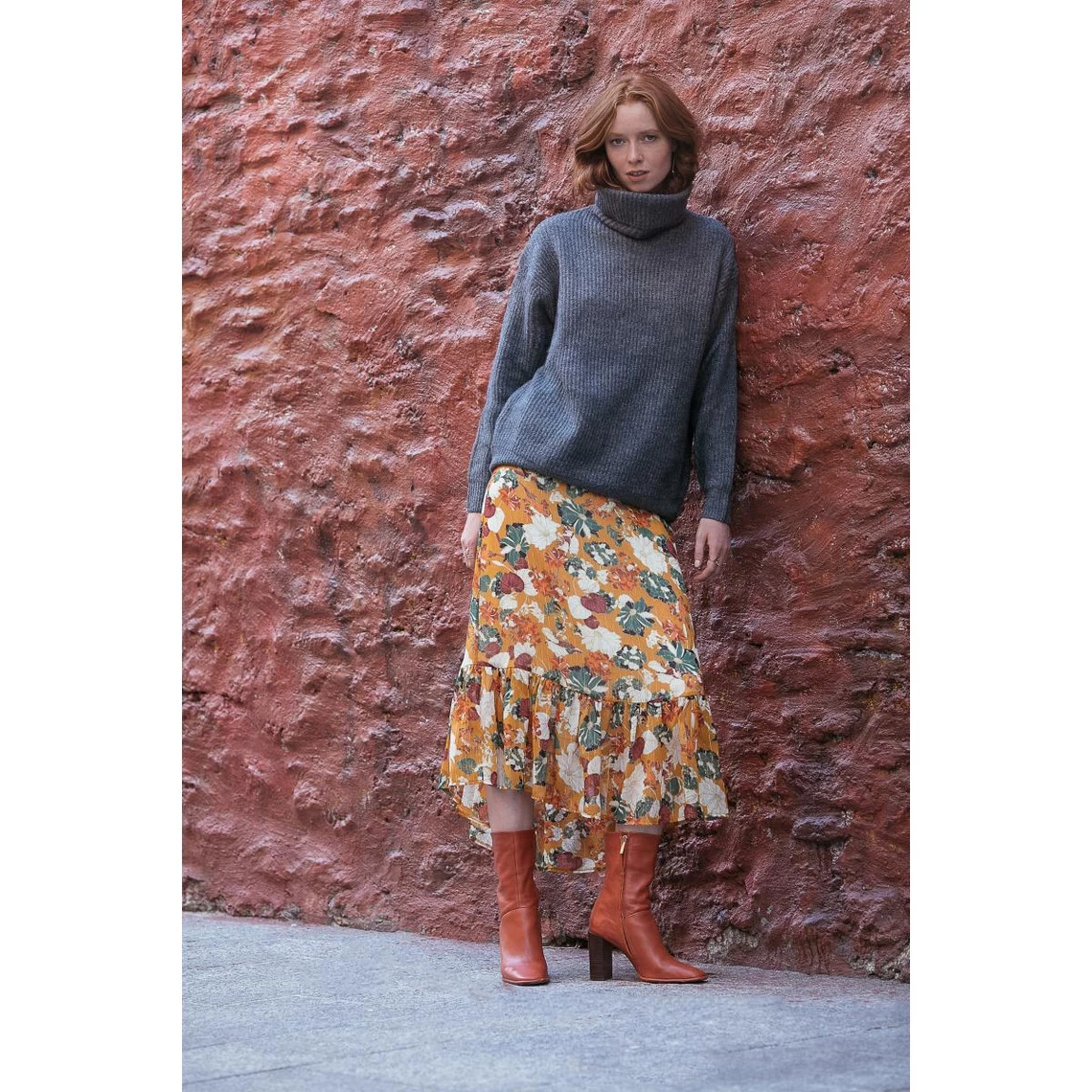 Jupe Longue à Volant Noémie | Jupe Longue 3 SUISSES 4 Jupe Longue à Volant Noémie | Jupe Longue 3 SUISSES – Image 2