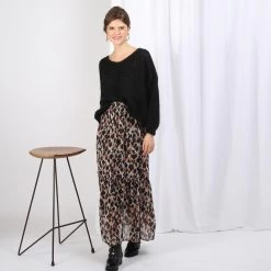 Jupe Longue Léopard Diego | Jupe Mi-longue 3 SUISSES 8 Jupe Longue Léopard Diego | Jupe Mi-longue 3 SUISSES -Chic Femme Soldes jupe longue leopard diego 1182259 2 1200x1200