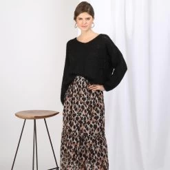 Jupe Longue Léopard Diego | Jupe Mi-longue 3 SUISSES 9 Jupe Longue Léopard Diego | Jupe Mi-longue 3 SUISSES -Chic Femme Soldes jupe longue leopard diego 1182259 3 1200x1200