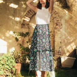 Jupe Mi-longue Boutonnée Caly Réédition | Jupe Mi-longue 3 SUISSES 7 Jupe Mi-longue Boutonnée Caly Réédition | Jupe Mi-longue 3 SUISSES -Chic Femme Soldes jupe mi longue boutonnee caly reedition 3201112 4 1140x1140