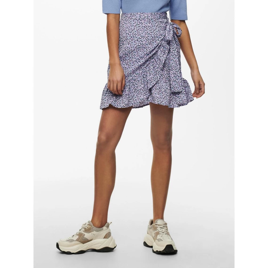 ONLY Jupe Portefeuille Rouge | 3 SUISSES 3 ONLY Jupe Portefeuille Rouge | 3 SUISSES