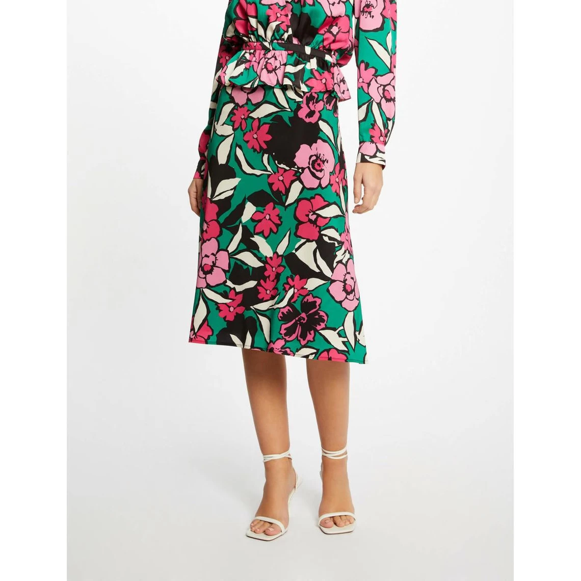 MORGAN Jupe Trapèze Imprimé Floral | 3 SUISSES 3 MORGAN Jupe Trapèze Imprimé Floral | 3 SUISSES