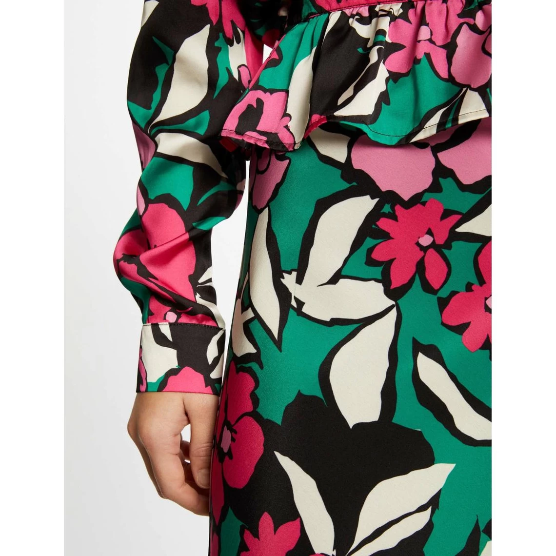 MORGAN Jupe Trapèze Imprimé Floral | 3 SUISSES 6 MORGAN Jupe Trapèze Imprimé Floral | 3 SUISSES – Image 4