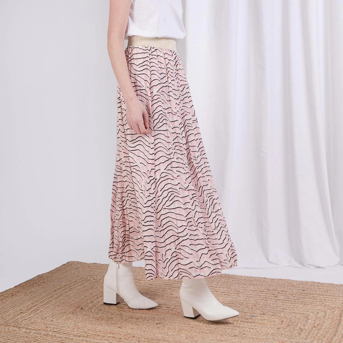 Jupe Zèbre Lurex Lisa | Jupe Longue 3 SUISSES 3 Jupe Zèbre Lurex Lisa | Jupe Longue 3 SUISSES