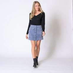 Mini Jupe En VeloursJacksonville | Jupe Courte 3 SUISSES 10 Mini Jupe En VeloursJacksonville | Jupe Courte 3 SUISSES -Chic Femme Soldes mini jupe en veloursjacksonville 2891227 5 1140x1140