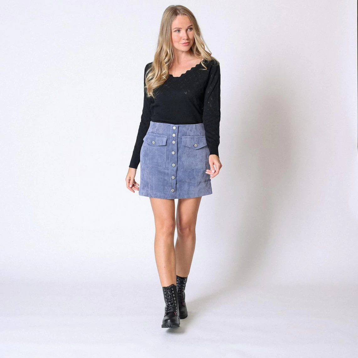 Mini Jupe En VeloursJacksonville | Jupe Courte 3 SUISSES 6 Mini Jupe En VeloursJacksonville | Jupe Courte 3 SUISSES – Image 4