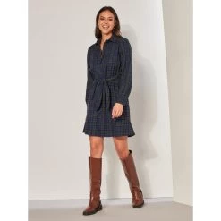 Robe à Carreaux En Flanelle Douce | 3 SUISSES 7 Robe à Carreaux En Flanelle Douce | 3 SUISSES -Chic Femme Soldes robe a carreaux en flanelle douce 3431672 6603656 56 1140x1140