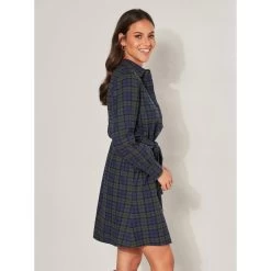 Robe à Carreaux En Flanelle Douce | 3 SUISSES 9 Robe à Carreaux En Flanelle Douce | 3 SUISSES -Chic Femme Soldes robe a carreaux en flanelle douce 3431672 6603660 60 1140x1140