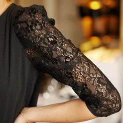 LA PETITE ETOILE Robe ABELINE - Noir | 3 SUISSES -Chic Femme Soldes robe abeline 3432934 4 1140x1140