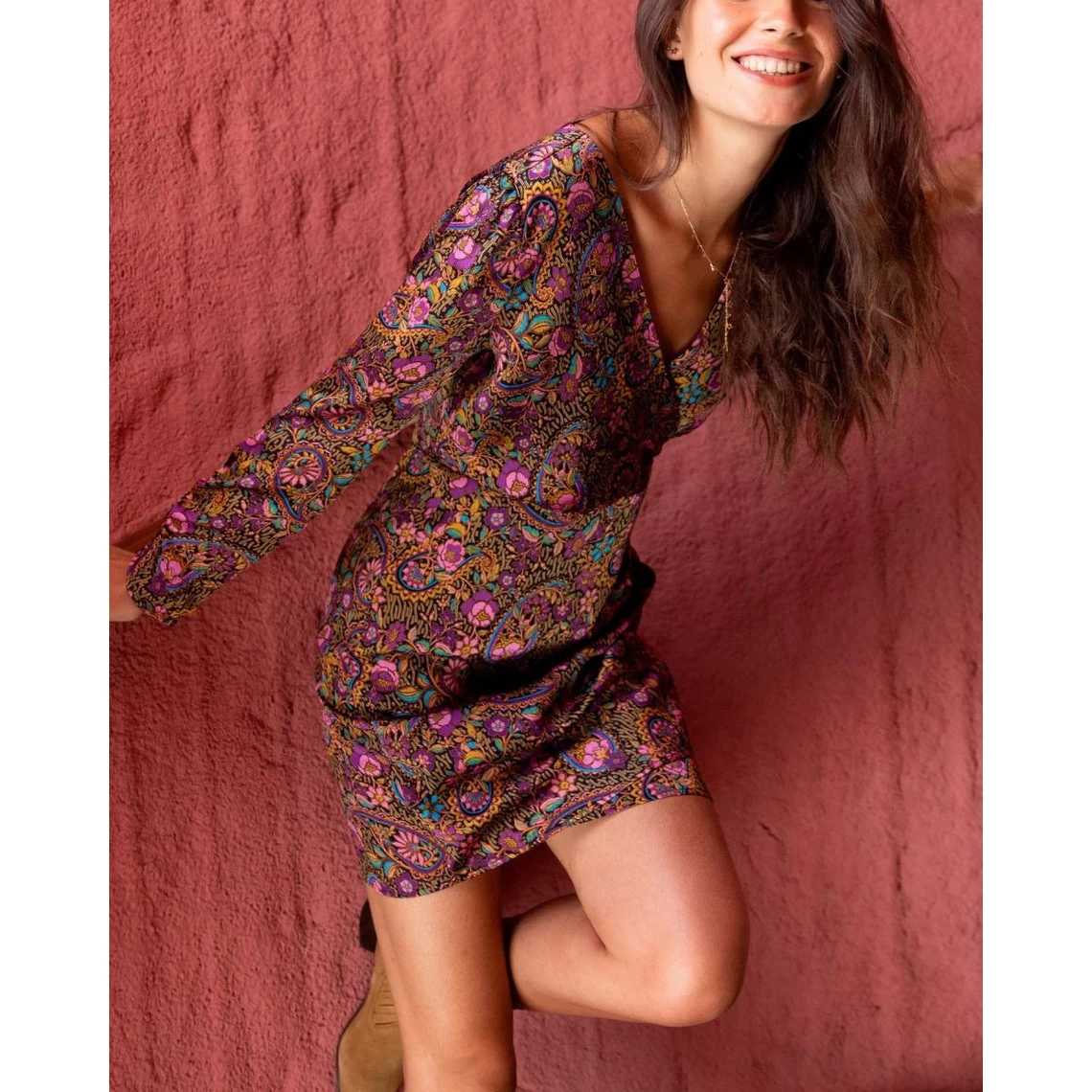 LA PETITE ETOILE Robe Cachemire DAINA | 3 SUISSES 3 LA PETITE ETOILE Robe Cachemire DAINA | 3 SUISSES