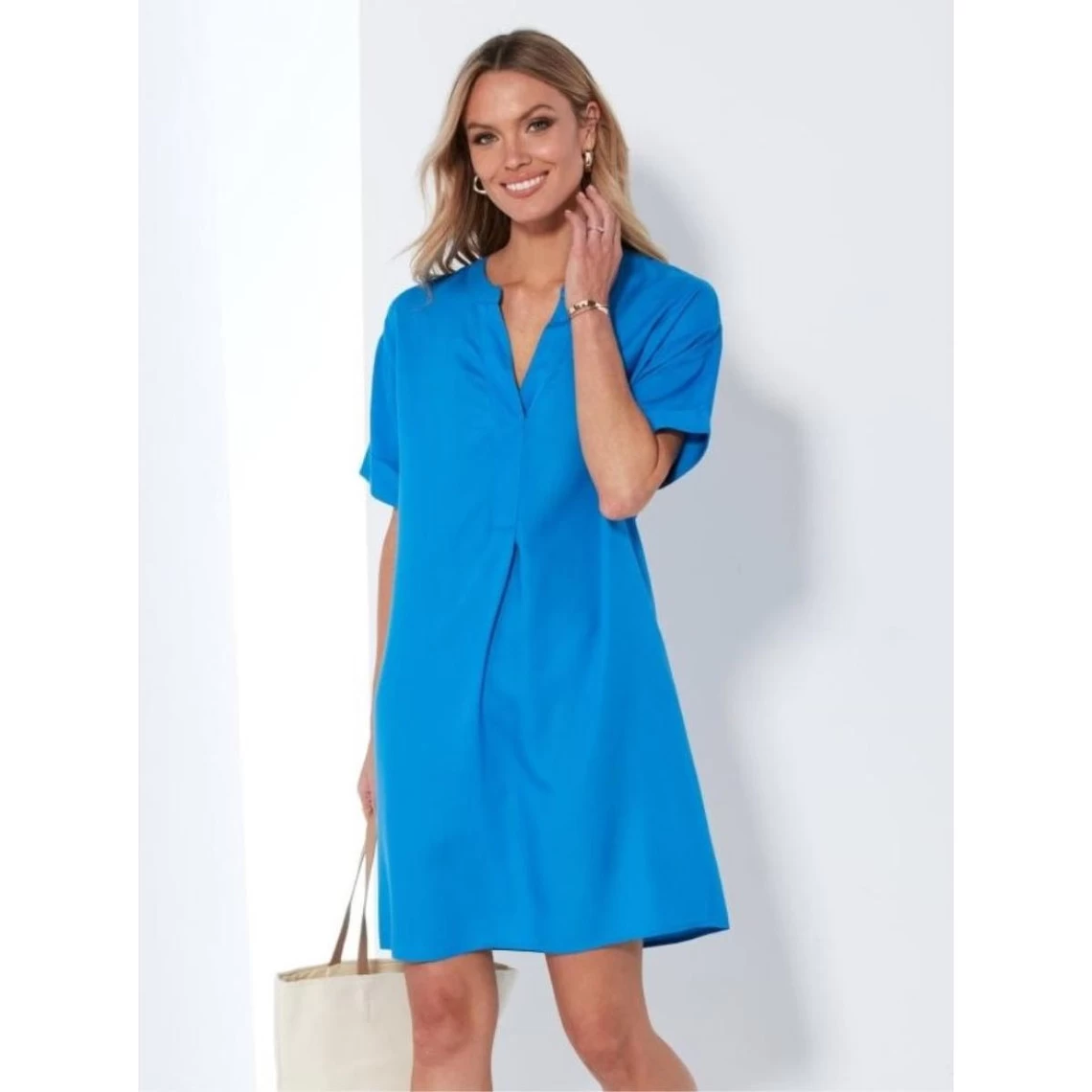 Robe Caftan Avec Poignets Relevés | 3 SUISSES 3 Robe Caftan Avec Poignets Relevés | 3 SUISSES