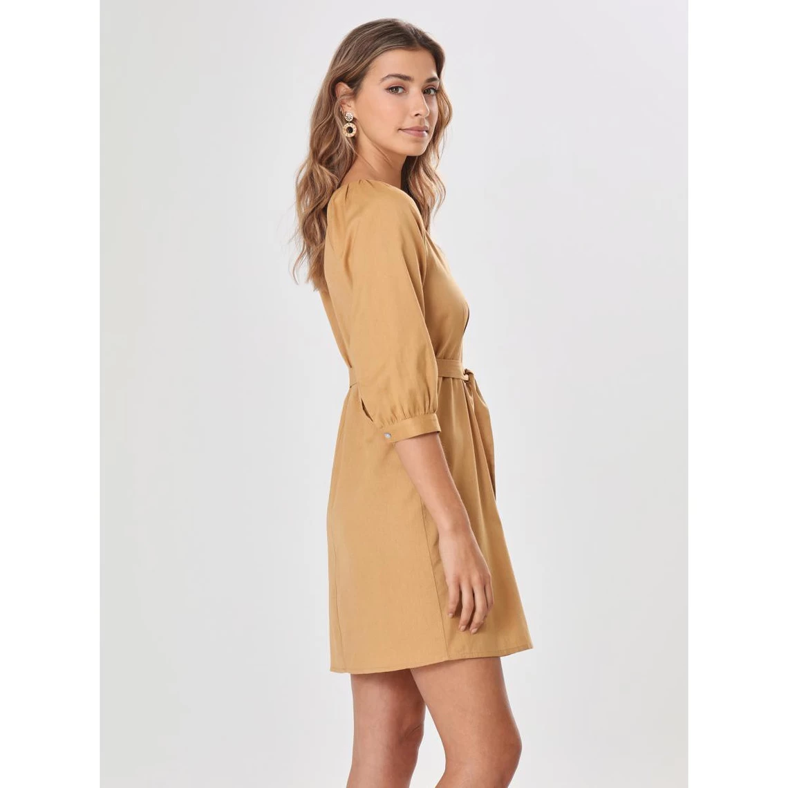 Robe Chemise | Robe Courte 3 SUISSES 5 Robe Chemise | Robe Courte 3 SUISSES – Image 3