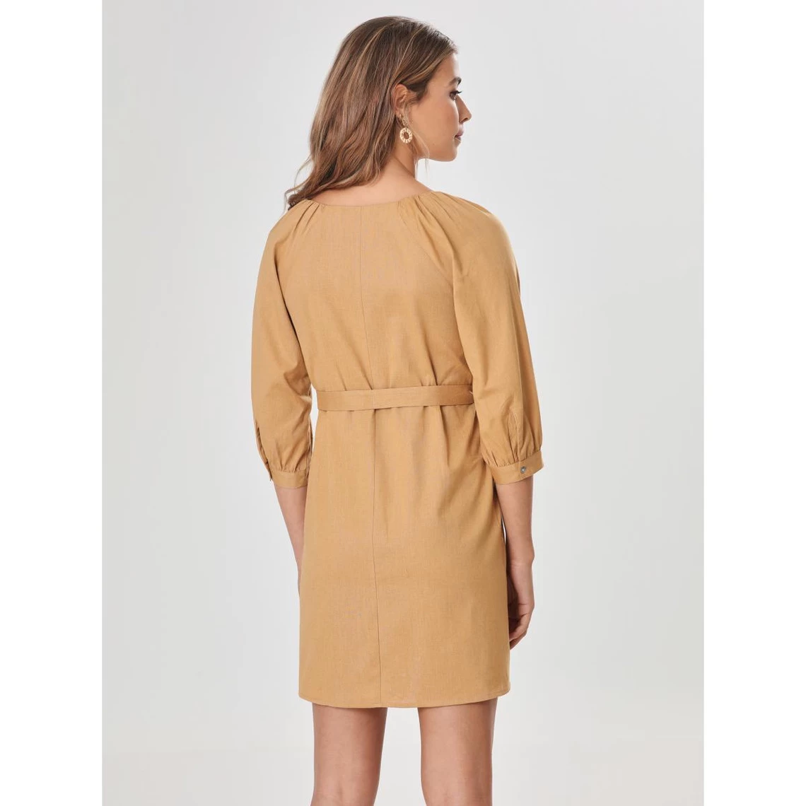 Robe Chemise | Robe Courte 3 SUISSES 6 Robe Chemise | Robe Courte 3 SUISSES – Image 4