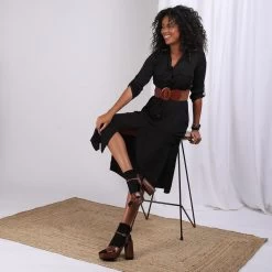 Robe Chemise Ceinturée Dandy | Robe Longue 3 SUISSES