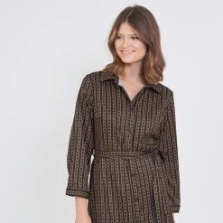 Meilleures ventes -Chic Femme Soldes robe chemise longue imprimee graphique jimmy 1184071 1 1140x1140