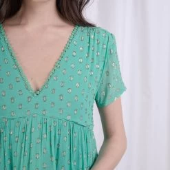 Robe Courte à Pois Doré Flore | Robe Courte 3 SUISSES 9 Robe Courte à Pois Doré Flore | Robe Courte 3 SUISSES -Chic Femme Soldes robe courte a pois dore flore 1215917 3 1140x1140