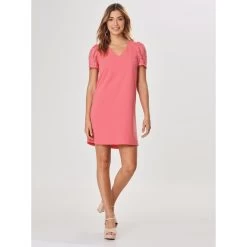 Robe Droite à Manches En Guipure | Robe Courte 3 SUISSES -Chic Femme Soldes robe droite a manches en guipure 3236811 3 1140x1140