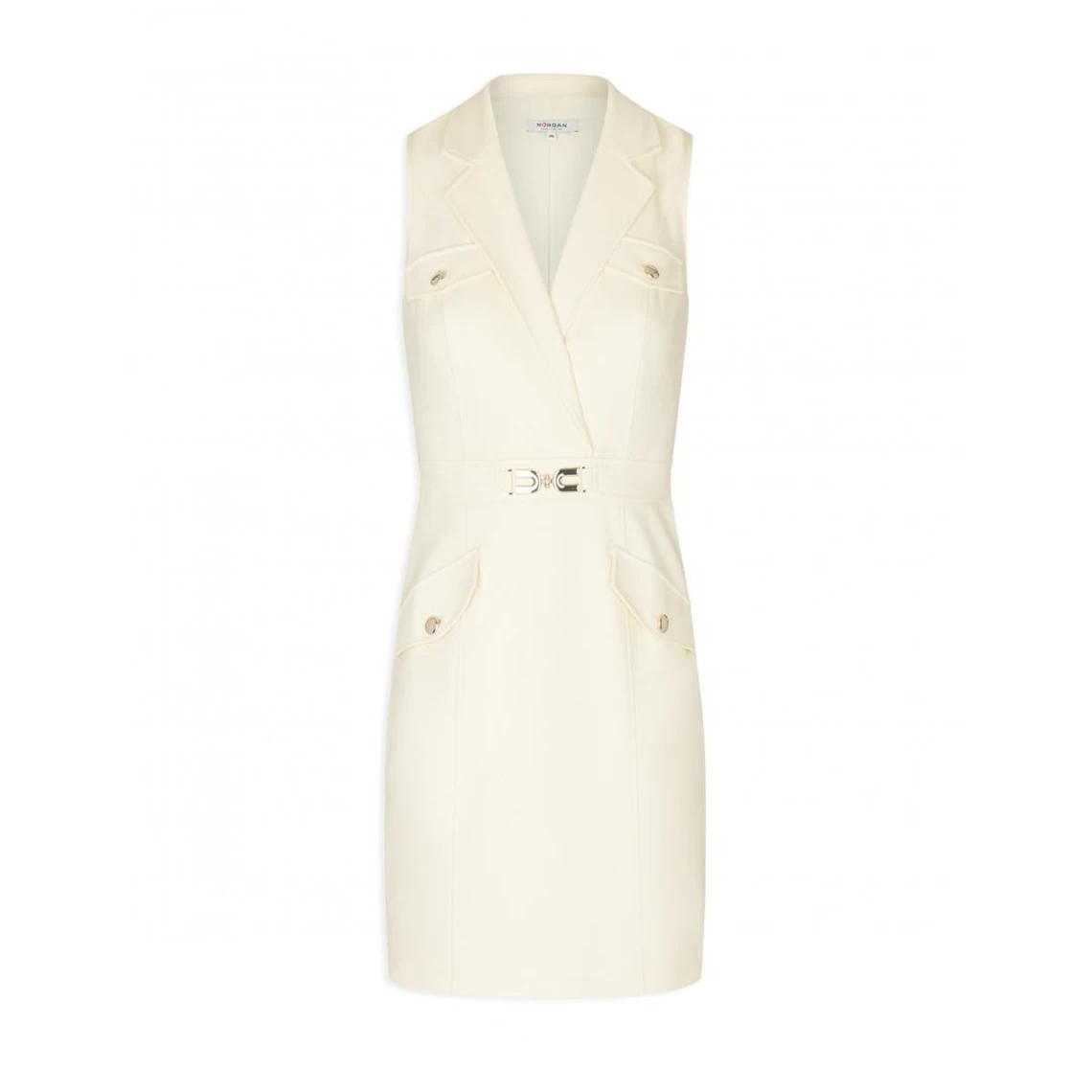 MORGAN Robe Droite Avec Ornement Métallique | 3 SUISSES 5 MORGAN Robe Droite Avec Ornement Métallique | 3 SUISSES – Image 3