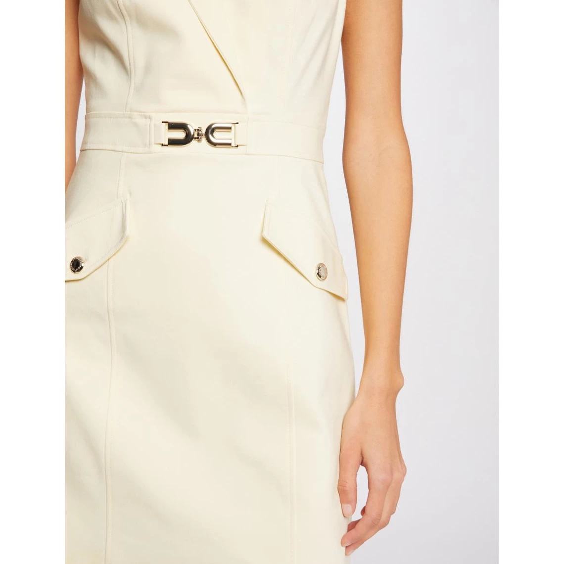 MORGAN Robe Droite Avec Ornement Métallique | 3 SUISSES 6 MORGAN Robe Droite Avec Ornement Métallique | 3 SUISSES – Image 4