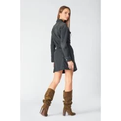 LE TEMPS DES CERISES Robe Droite En Jeans HILLS | 3 SUISSES 11 LE TEMPS DES CERISES Robe Droite En Jeans HILLS | 3 SUISSES -Chic Femme Soldes robe droite en jeans hills 3518214 7028662 62 1140x1140