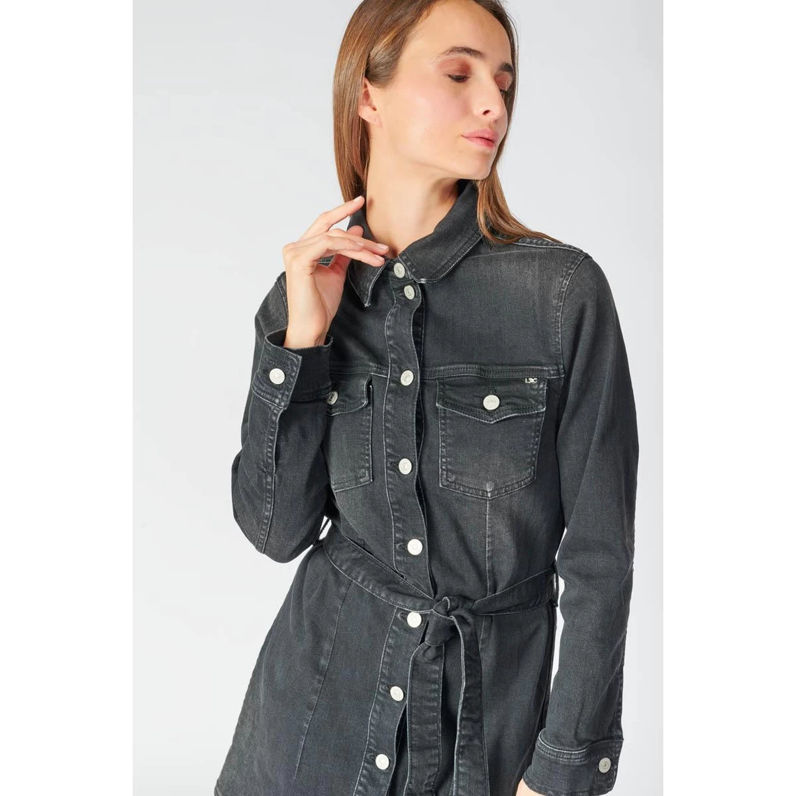 LE TEMPS DES CERISES Robe Droite En Jeans HILLS | 3 SUISSES 8 LE TEMPS DES CERISES Robe Droite En Jeans HILLS | 3 SUISSES – Image 6