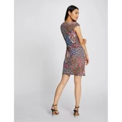 MORGAN Robe Droite Imprimé Abstrait | Robe Courte 3 SUISSES 8 MORGAN Robe Droite Imprimé Abstrait | Robe Courte 3 SUISSES -Chic Femme Soldes robe droite imprime abstrait 3214725 3 1140x1140