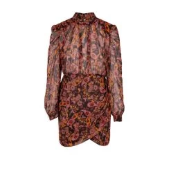 MORGAN Robe Droite Imprimé Cachemire | 3 SUISSES 9 MORGAN Robe Droite Imprimé Cachemire | 3 SUISSES -Chic Femme Soldes robe droite imprime cachemire multico 3417808 6523446 46 1140x1140