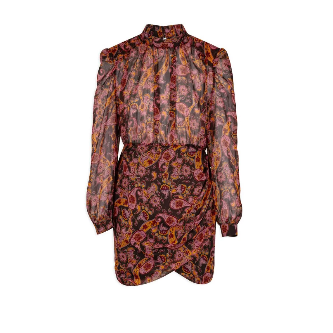 MORGAN Robe Droite Imprimé Cachemire | 3 SUISSES 5 MORGAN Robe Droite Imprimé Cachemire | 3 SUISSES – Image 3