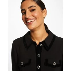 MORGAN Robe Droite Manches 3/4 NOIR | 3 SUISSES 13 MORGAN Robe Droite Manches 3/4 NOIR | 3 SUISSES -Chic Femme Soldes robe droite manches 34 noir 3431274 6601850 50 1140x1140