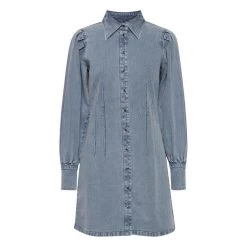 ICHI Robe Femme Bleu Clair | 3 SUISSES