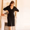 Robe Longue Dos V Damienne | 3 SUISSES 1 Robe Longue Dos V Damienne | 3 SUISSES -Chic Femme Soldes robe longue dos v damienne 3277394 1140x1140