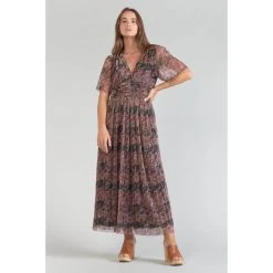 LE TEMPS DES CERISES Robe Longue Droite AMIEL | 3 SUISSES 15 LE TEMPS DES CERISES Robe Longue Droite AMIEL | 3 SUISSES -Chic Femme Soldes robe longue droite amiel 3518226 7028746 46 1140x1140