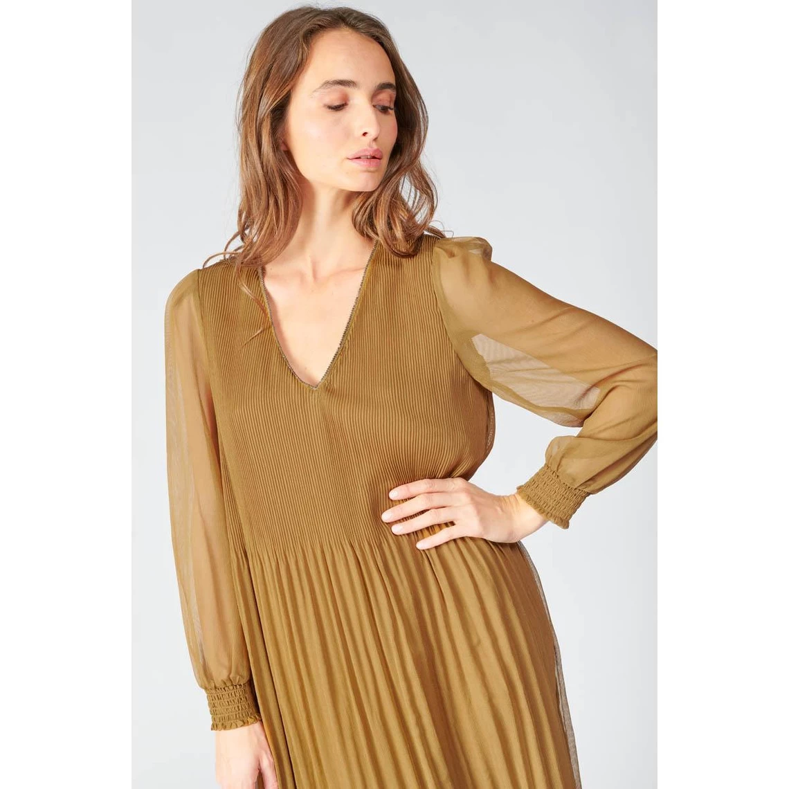 LE TEMPS DES CERISES Robe Longue Droite TOBY | 3 SUISSES 6 LE TEMPS DES CERISES Robe Longue Droite TOBY | 3 SUISSES – Image 4