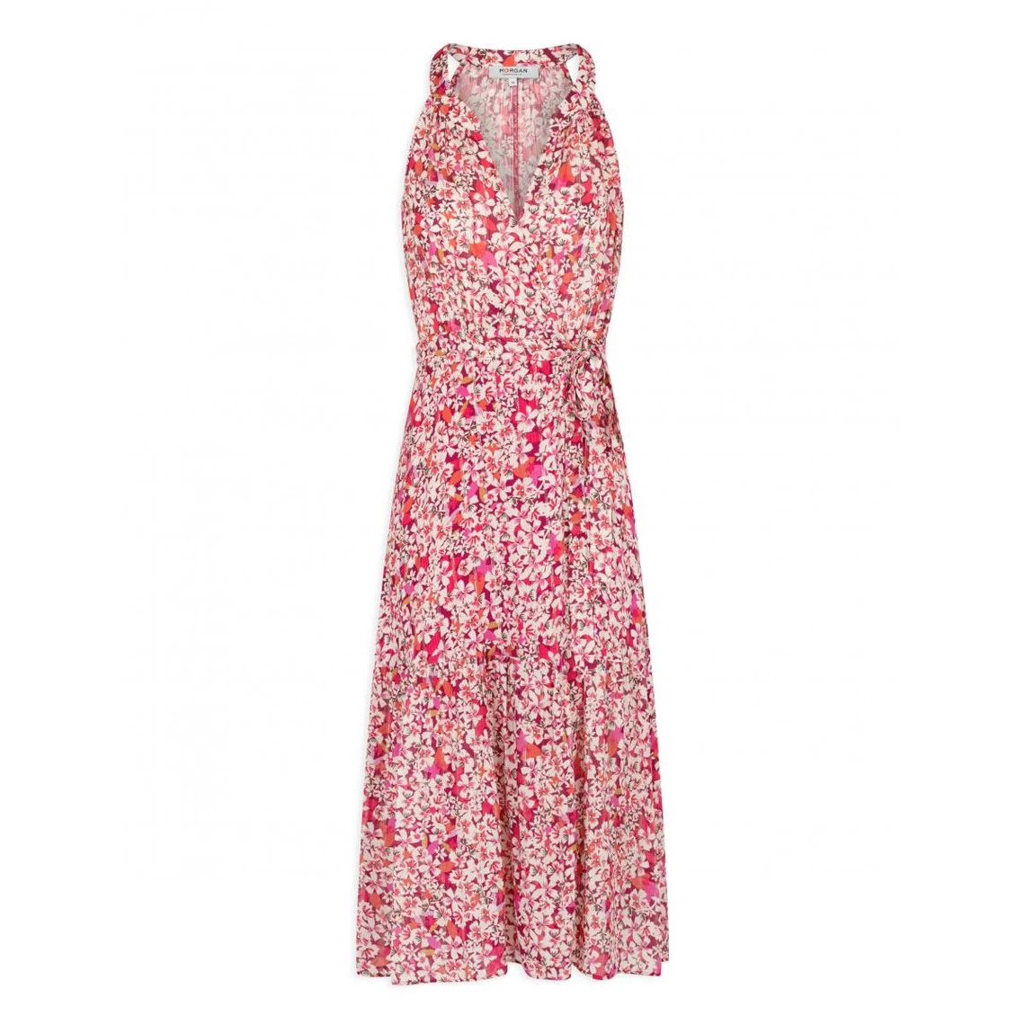 MORGAN Robe Longue évasée Imprimé Floral | 3 SUISSES 5 MORGAN Robe Longue évasée Imprimé Floral | 3 SUISSES – Image 3