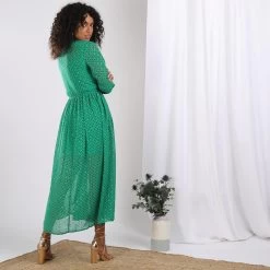 Robe Manches Longues Imprimé Géométrique Inès | Robe Longue 3 SUISSES 9 Robe Manches Longues Imprimé Géométrique Inès | Robe Longue 3 SUISSES -Chic Femme Soldes robe manches longues imprime geometrique 1207771 2 1140x1140