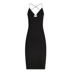 MORGAN Robe Midi Droite Avec Laçage NOIR | 3 SUISSES 10 MORGAN Robe Midi Droite Avec Laçage NOIR | 3 SUISSES -Chic Femme Soldes robe midi droite avec lacage noir 3431426 6602552 52 1140x1140