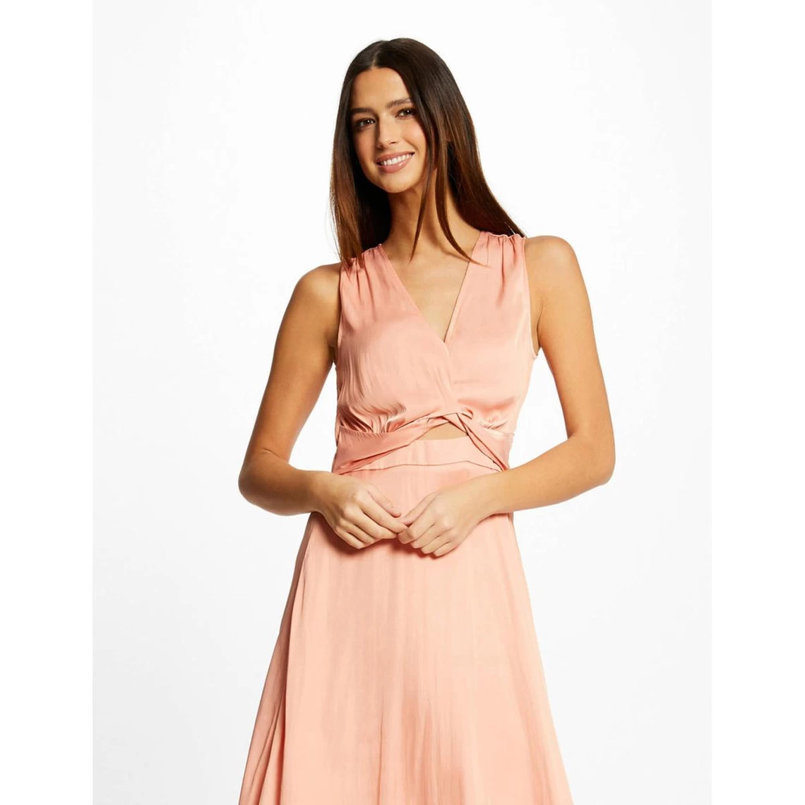 MORGAN Robe Midi Trapèze Asymétrique | 3 SUISSES 3 MORGAN Robe Midi Trapèze Asymétrique | 3 SUISSES