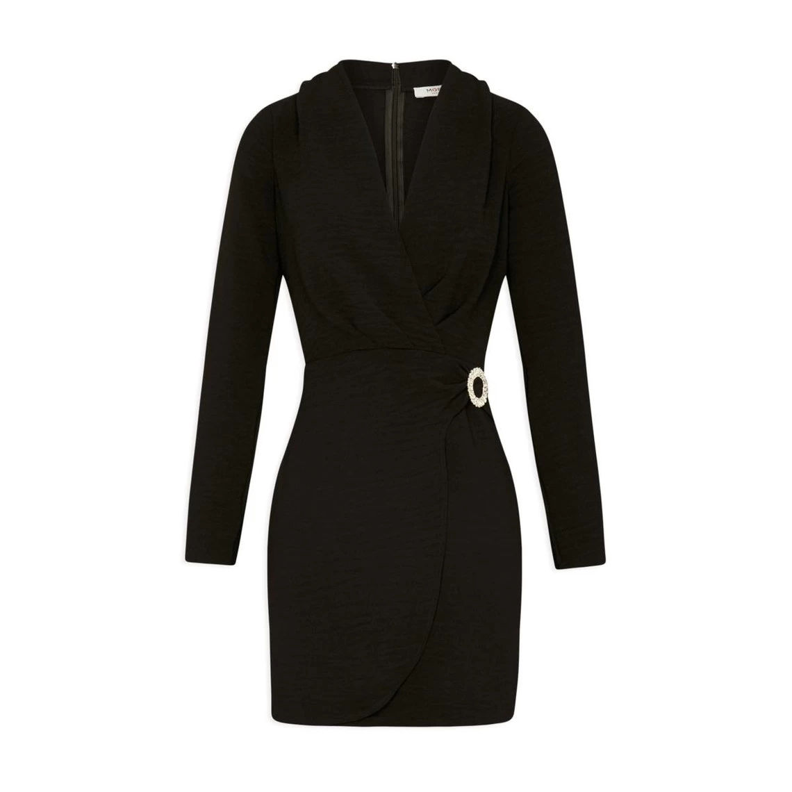 MORGAN Robe Portefeuille Avec Boucle NOIR | 3 SUISSES 5 MORGAN Robe Portefeuille Avec Boucle NOIR | 3 SUISSES – Image 3