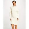 MORGAN Robe Pull Droite à Col Roulé | 3 SUISSES 1 MORGAN Robe Pull Droite à Col Roulé | 3 SUISSES -Chic Femme Soldes robe pull droite a col roule ivoire 3410700 6486180 80 1140x1140