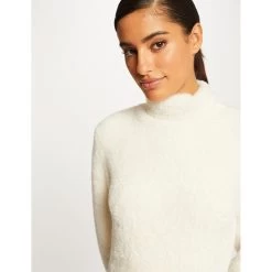 MORGAN Robe Pull Droite à Col Roulé | 3 SUISSES 13 MORGAN Robe Pull Droite à Col Roulé | 3 SUISSES -Chic Femme Soldes robe pull droite a col roule ivoire 3410700 6486190 90 1140x1140