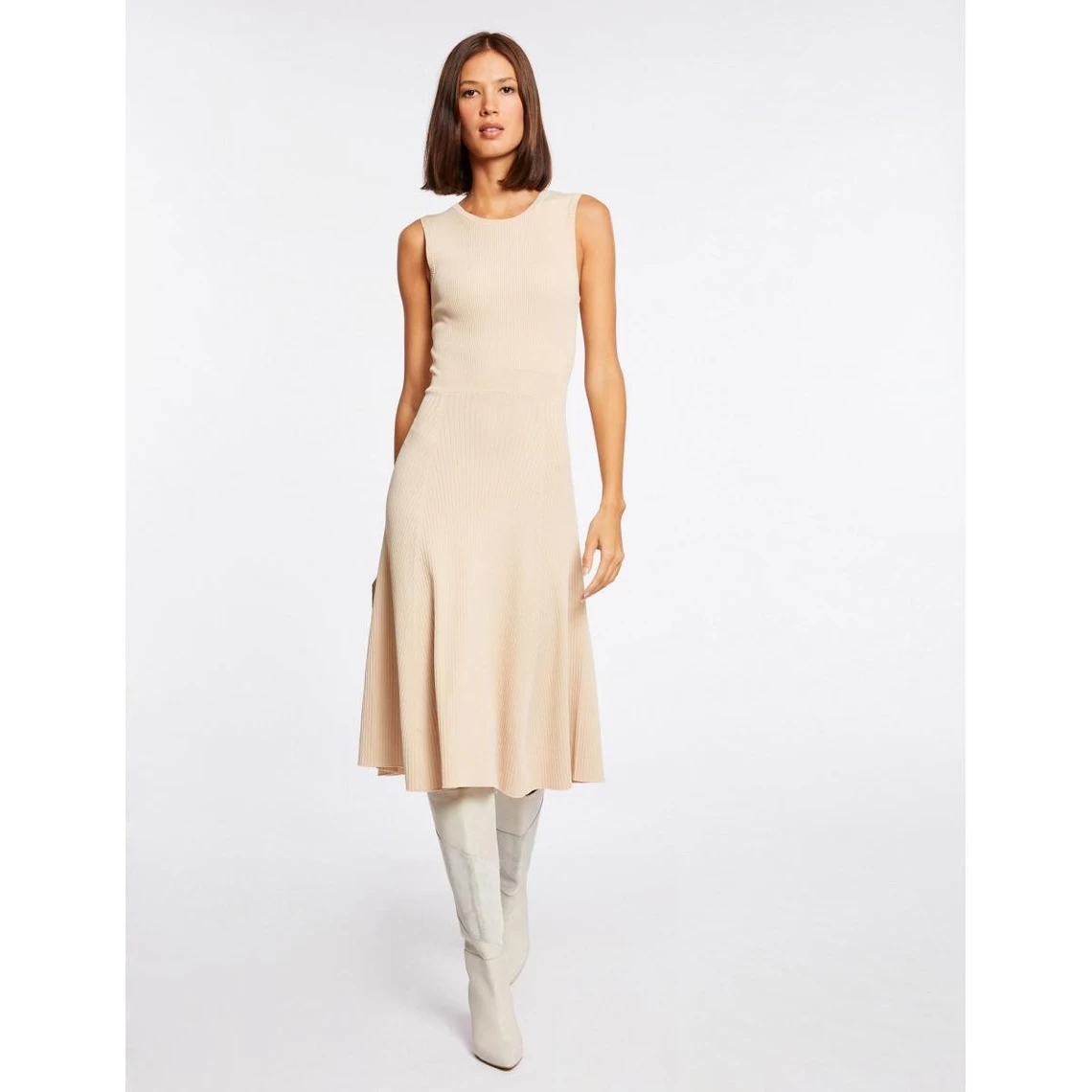 MORGAN Robe Pull évasée Sans Manches | 3 SUISSES 4 MORGAN Robe Pull évasée Sans Manches | 3 SUISSES – Image 2