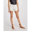MORGAN Short Ajusté à Pont En Jean | 3 SUISSES 2 MORGAN Short Ajusté à Pont En Jean | 3 SUISSES -Chic Femme Soldes short ajuste a pont en jean ecru 3393556 6379046 46 1140x1140