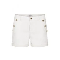 MORGAN Short Ajusté à Pont En Jean | 3 SUISSES 9 MORGAN Short Ajusté à Pont En Jean | 3 SUISSES -Chic Femme Soldes short ajuste a pont en jean ecru 3393556 6379050 50 1140x1140