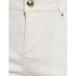 MORGAN Short Ajusté à Pont En Jean | 3 SUISSES 11 MORGAN Short Ajusté à Pont En Jean | 3 SUISSES -Chic Femme Soldes short ajuste a pont en jean ecru 3393556 6379054 54 1140x1140