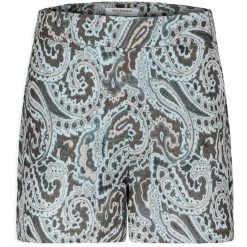 MORGAN Short Ajusté Imprimé Cachemire | Short 3 SUISSES 9 MORGAN Short Ajusté Imprimé Cachemire | Short 3 SUISSES -Chic Femme Soldes short ajuste imprime cachemire 3214551 4 1140x1140