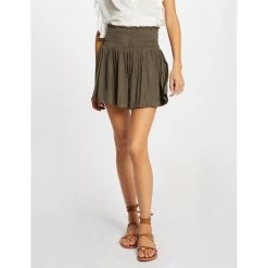 MORGAN Short Ample Fluide à Taille Smockée | 3 SUISSES