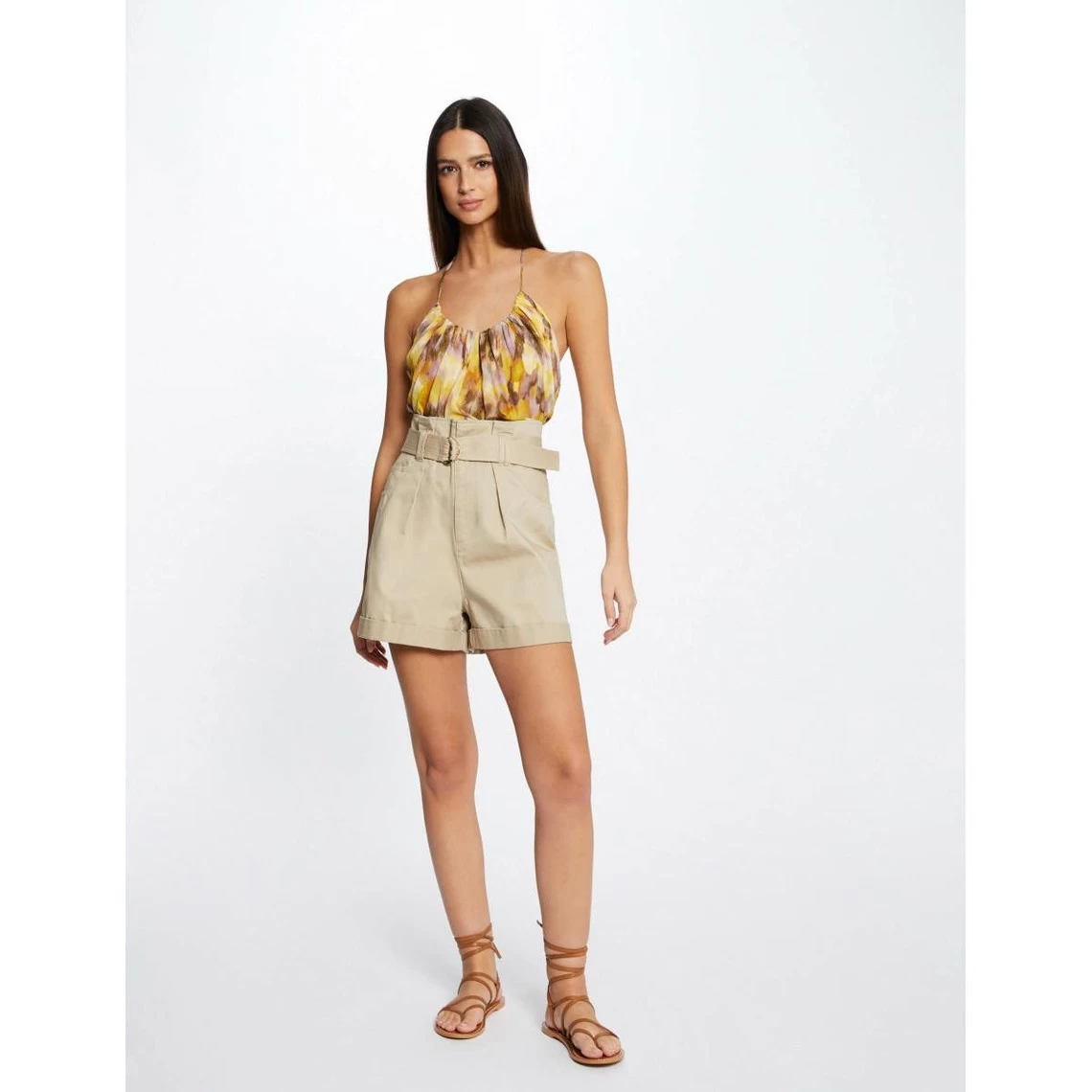 MORGAN Short Ample Taille Haute Ceinturé | 3 SUISSES 4 MORGAN Short Ample Taille Haute Ceinturé | 3 SUISSES – Image 2