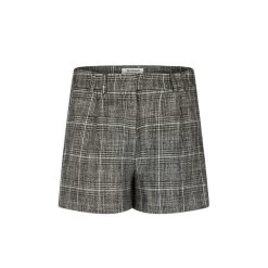 MORGAN Short City Ajusté à Carreaux | 3 SUISSES 9 MORGAN Short City Ajusté à Carreaux | 3 SUISSES -Chic Femme Soldes short city ajuste a carreaux gris moyen 3506728 6978170 70 1140x1140