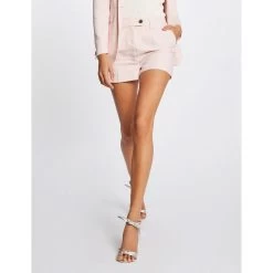 MORGAN Short City Droit Taille Haute | 3 SUISSES 9 MORGAN Short City Droit Taille Haute | 3 SUISSES -Chic Femme Soldes short city droit taille haute rose clair 3408824 6477794 94 1140x1140