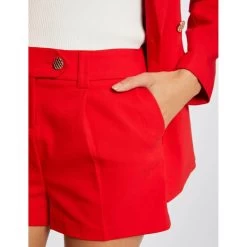 MORGAN Short City Droit Taille Standard | 3 SUISSES 10 MORGAN Short City Droit Taille Standard | 3 SUISSES -Chic Femme Soldes short city droit taille standard rouge 3409114 6478972 72 1140x1140